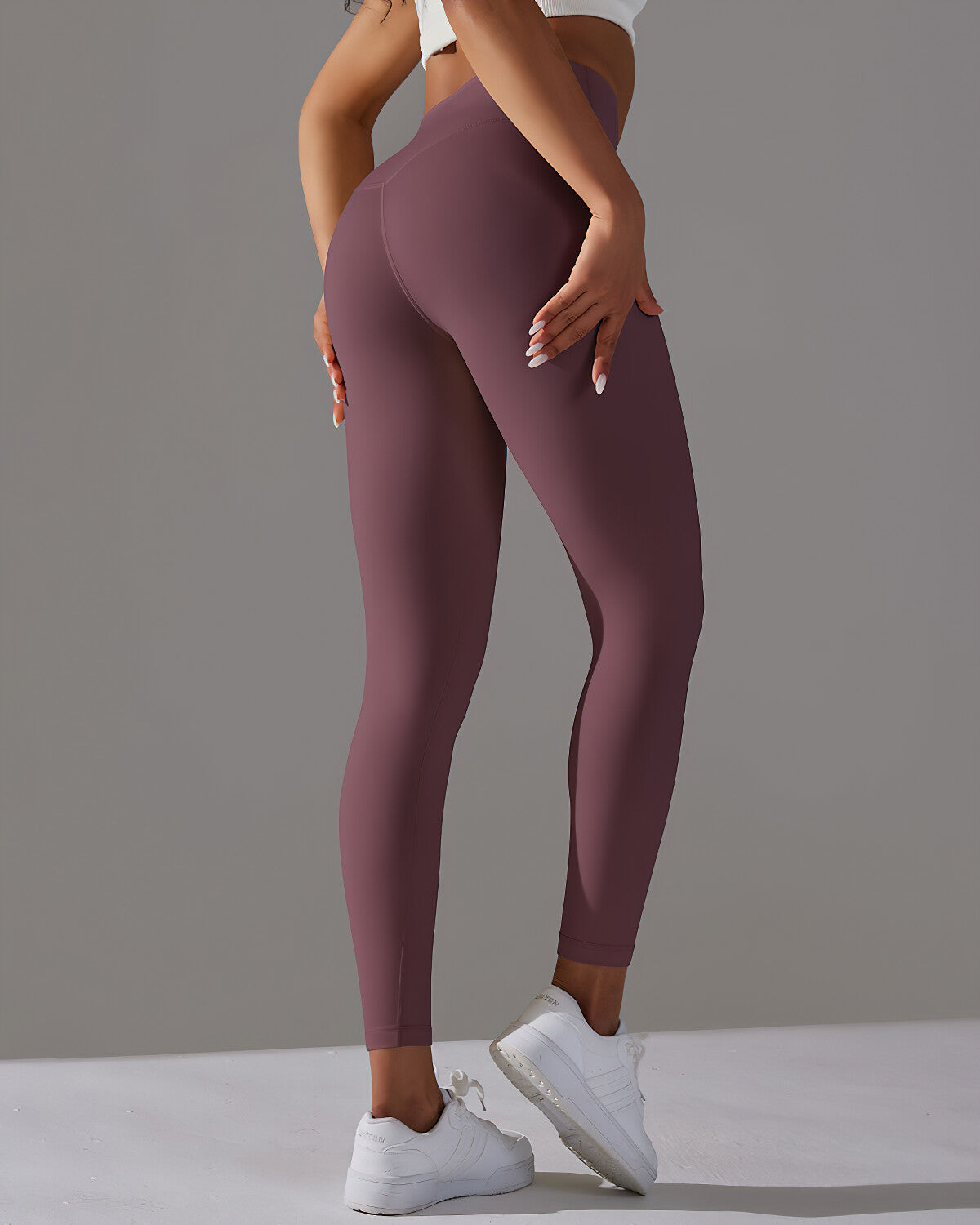 Lara Seamless Leggings - Eggplant