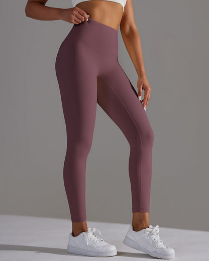 Lara Seamless Leggings - Eggplant