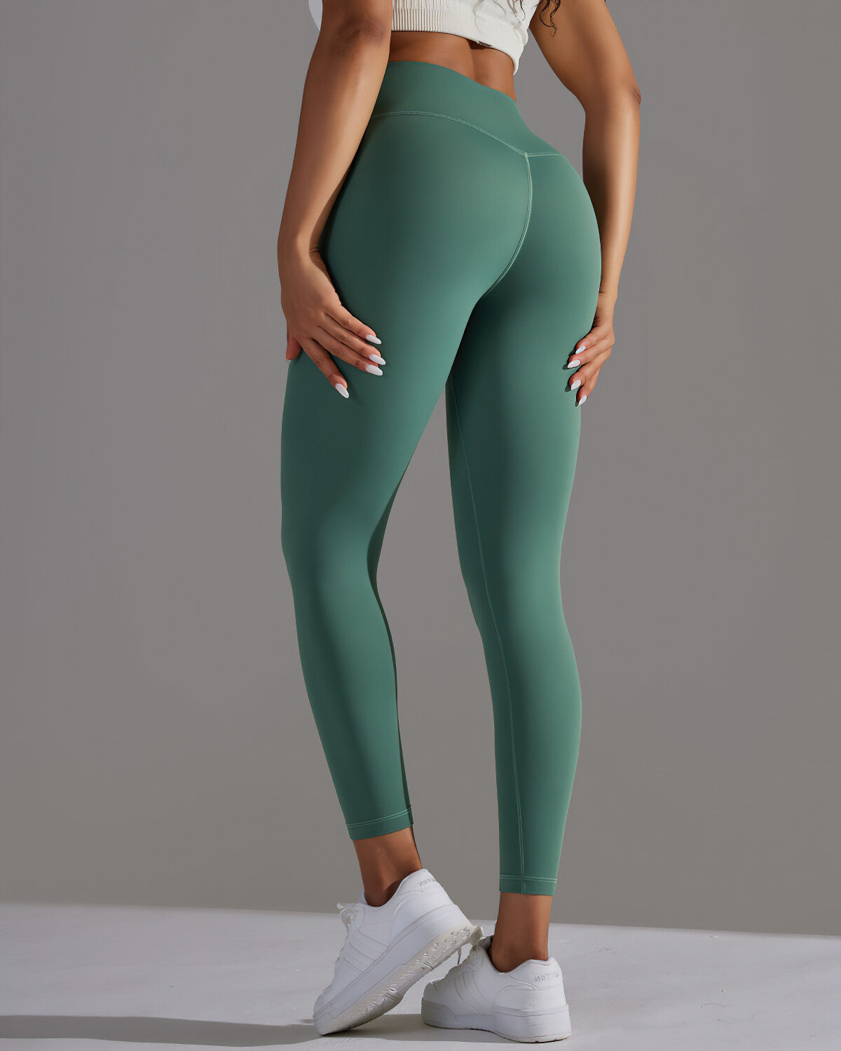 Lara Seamless Leggings - Mossy Teal