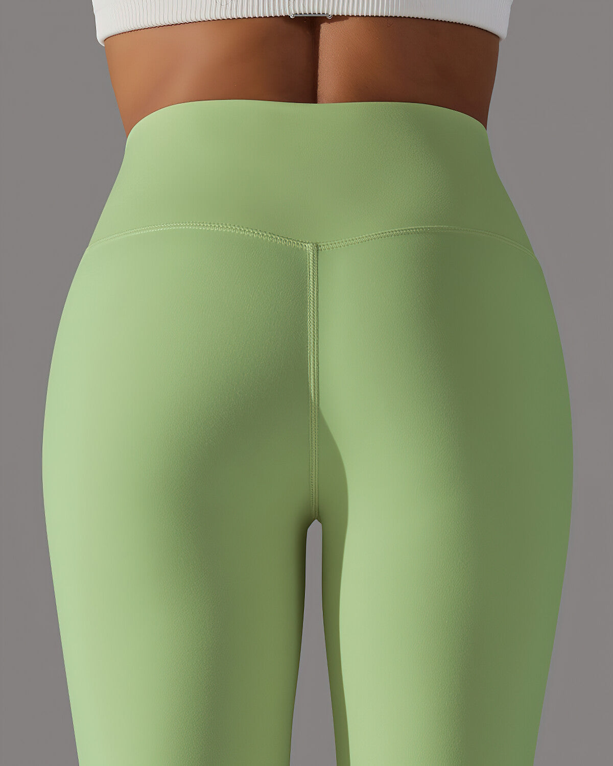 Lara Seamless Leggings - Swamp Green