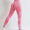 Leslie Seamless Scrunch Leggings - Pink