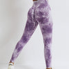 Leslie Seamless Scrunch Leggings - Purple