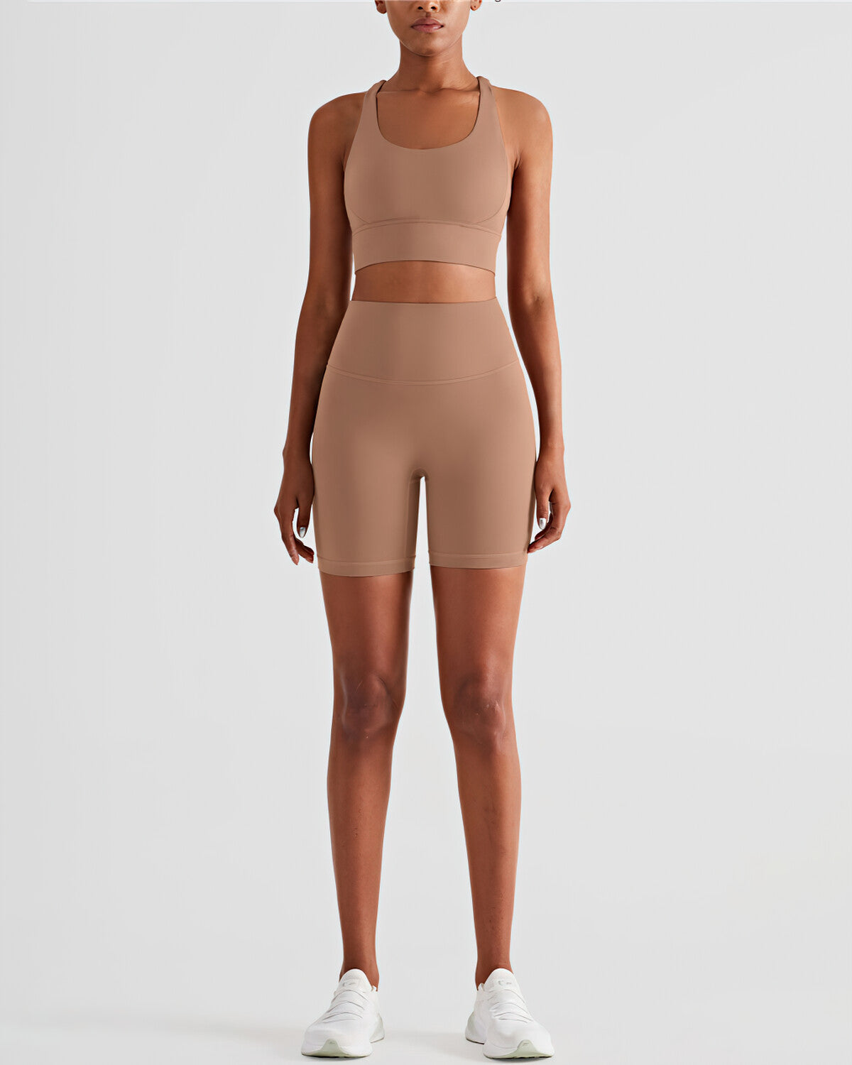 Lillie Seamless Shorts - Brown