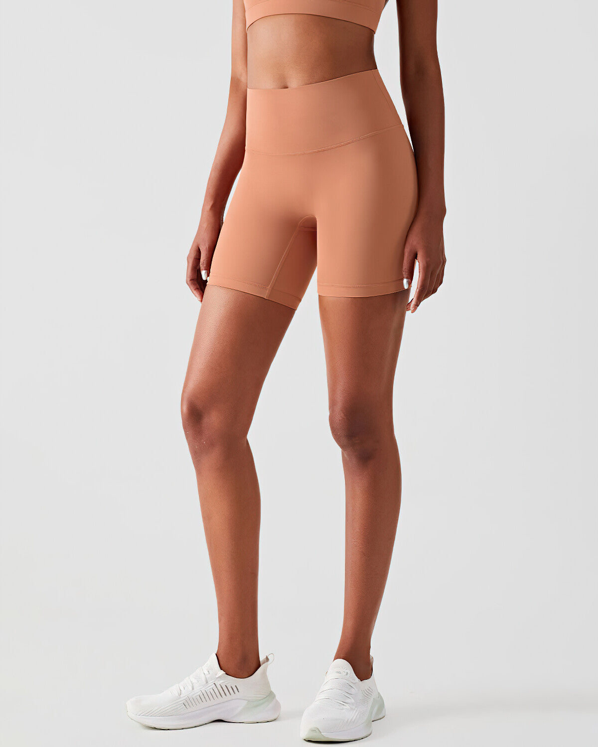 Lillie Seamless Shorts - Peach