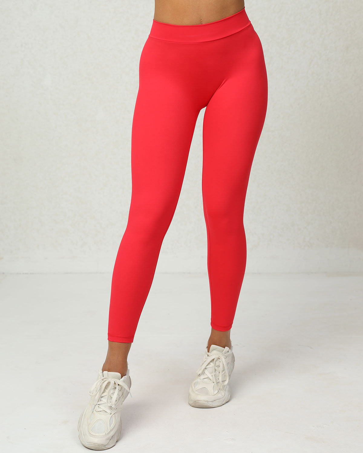 Lucia Scrunch Leggings - Red