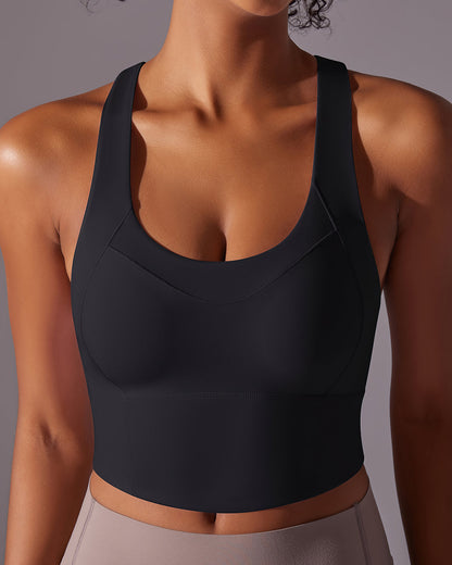 Lumi Crop Top - Black