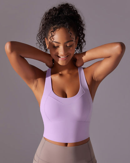 Lumi Crop Top - Purple