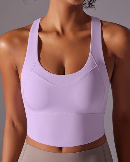 Lumi Crop Top - Purple