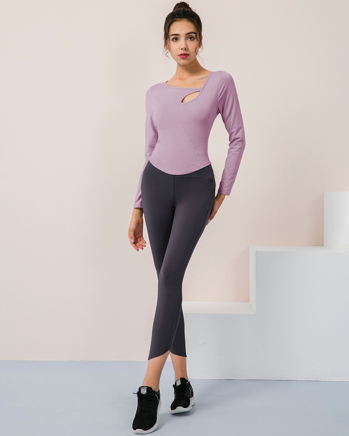 Lydia Long Sleeve - Purple