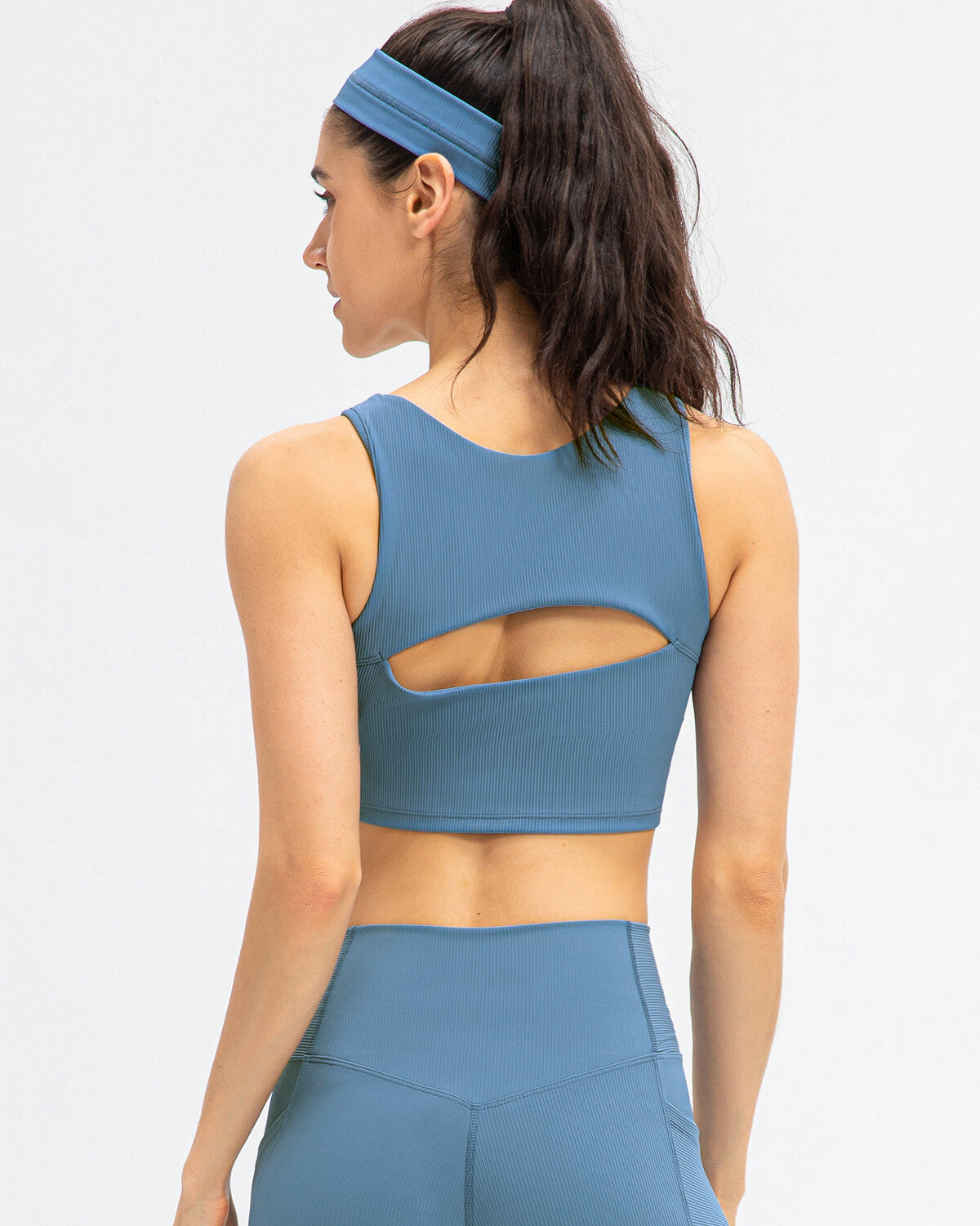 Lyla Sports Bra - Blue