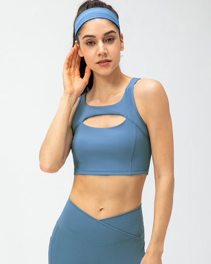 Lyla Sports Bra - Blue