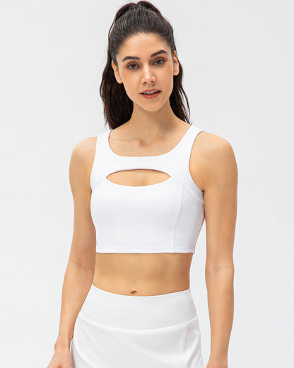 Lyla Sports Bra - White