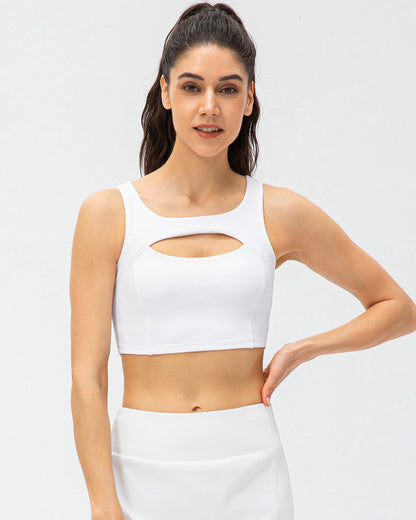 Lyla Sports Bra - White