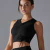 Mabel Crop Top - Black