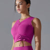 Mabel Crop Top - Fuchsia