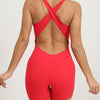 Macy Seamless Jumpsuit - Red