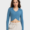 Megan Long Sleeve - Blue