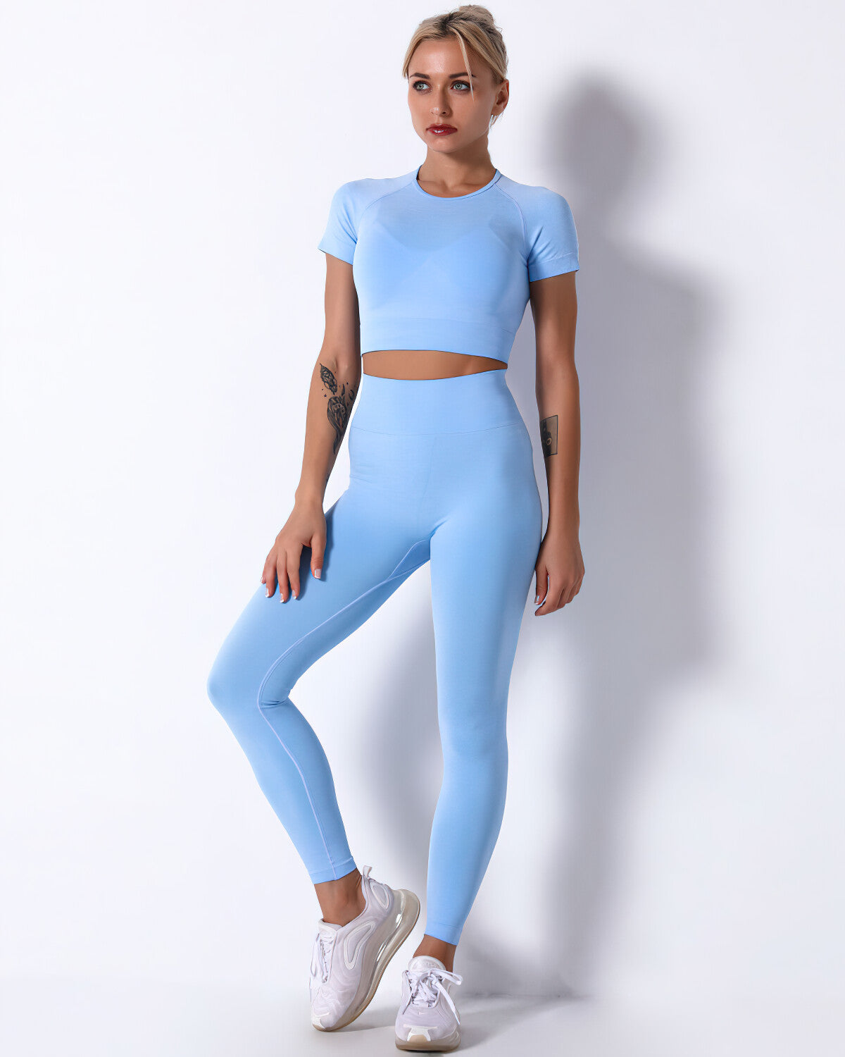 Mikaela Crop Top - Blue