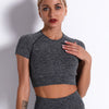 Mikaela Crop Top - Grey