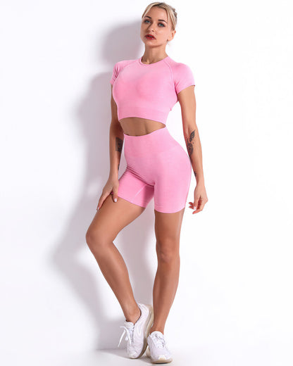 Mikaela Crop Top - Pink