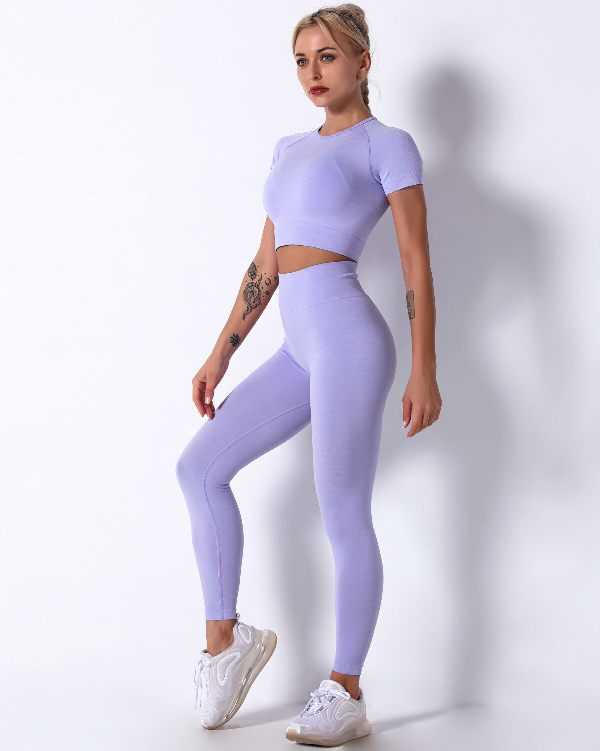 Mikaela Crop Top - Purple