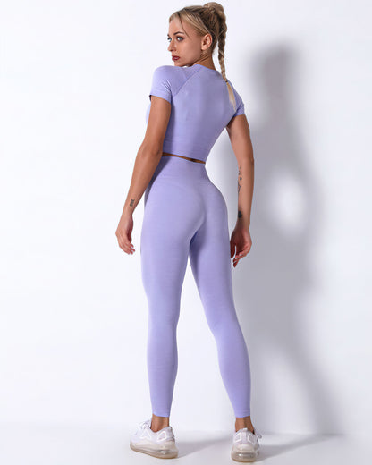 Mikaela Seamless Leggings - Purple