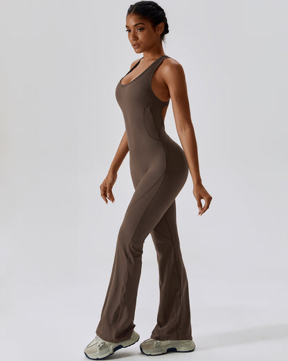 Murphy Seamless Jumpsuit - Brown