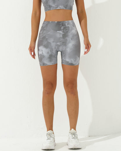 Nala Seamless Shorts - Light Grey