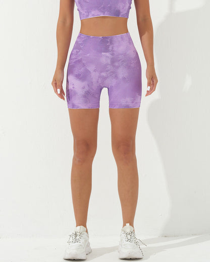 Nala Seamless Shorts - Purple