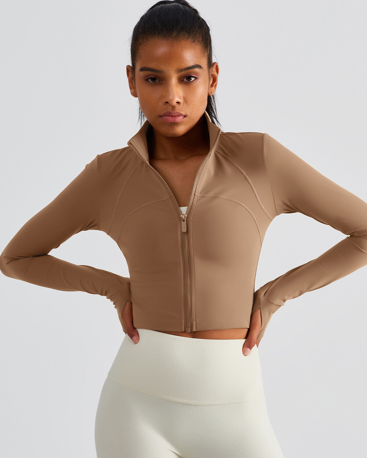 Naya Long Sleeve - Brown