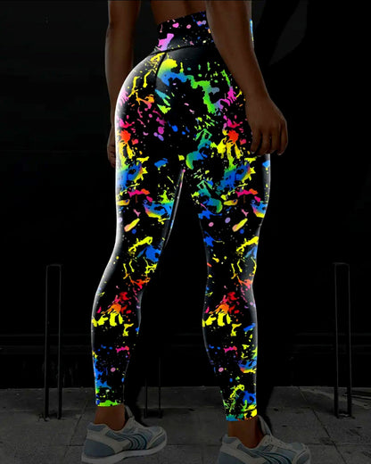 Neon Burst Leggings