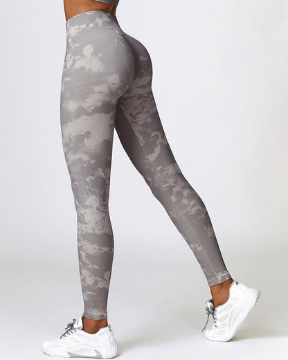 Nova Seamless Scrunch Leggings - Grey