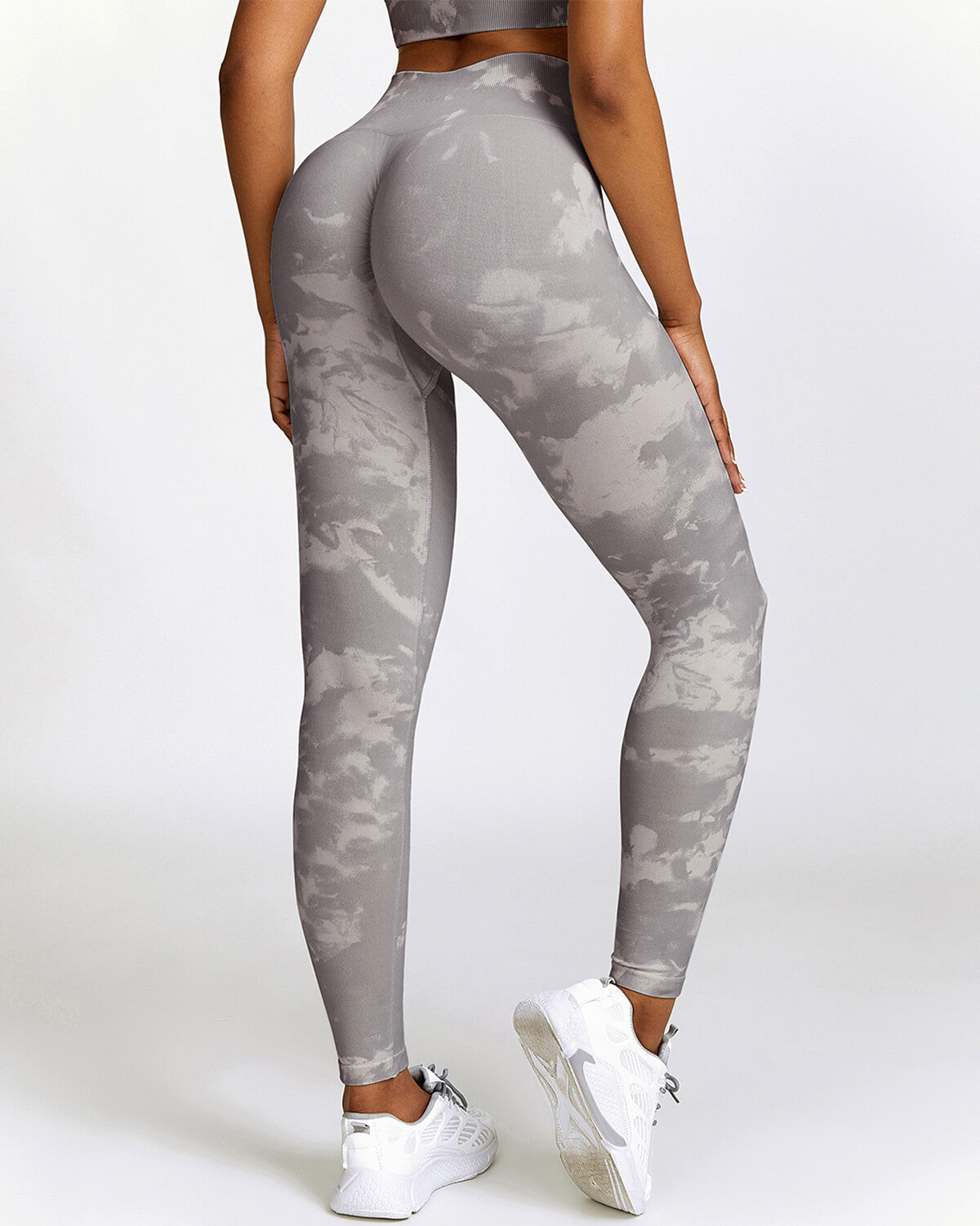 Nova Seamless Scrunch Leggings - Grey