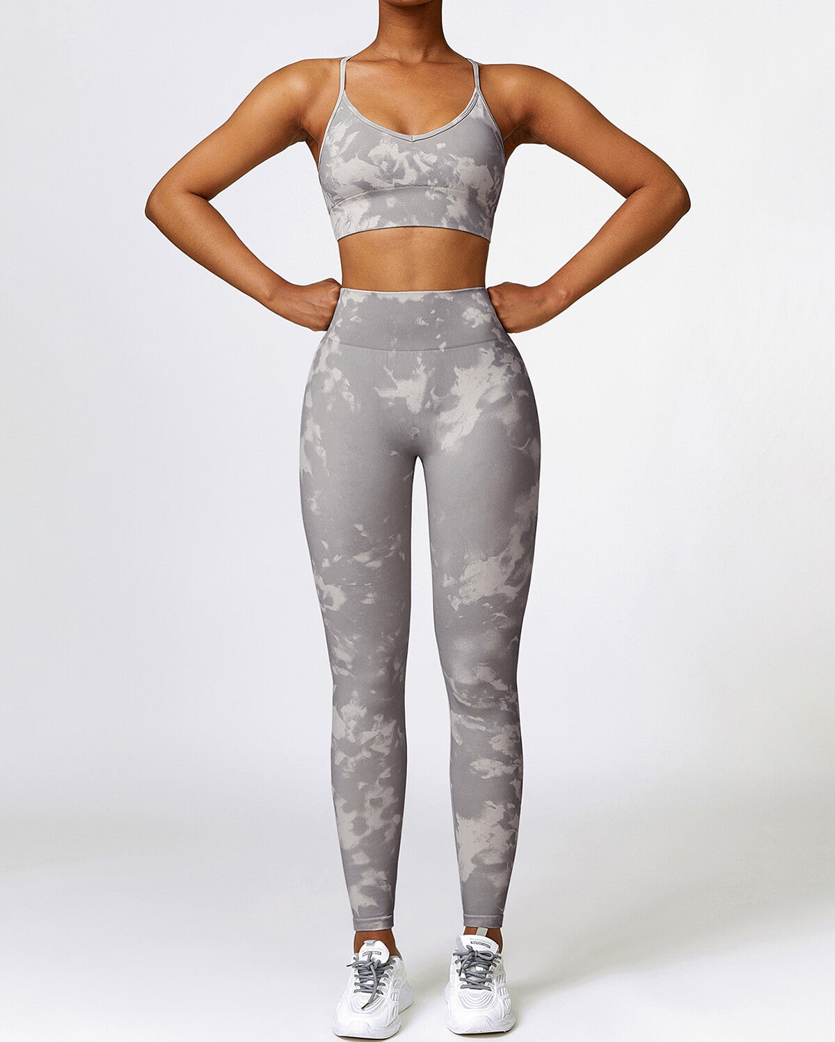 Nova Seamless Scrunch Leggings - Grey