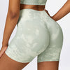 Nova Seamless Scrunch Shorts - Green