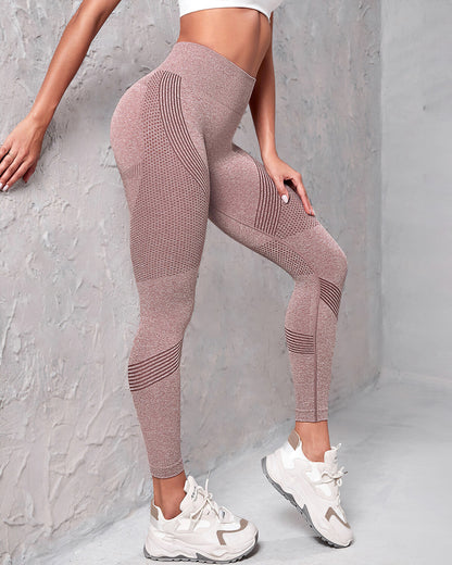 Paula Seamless Leggings - Coffee