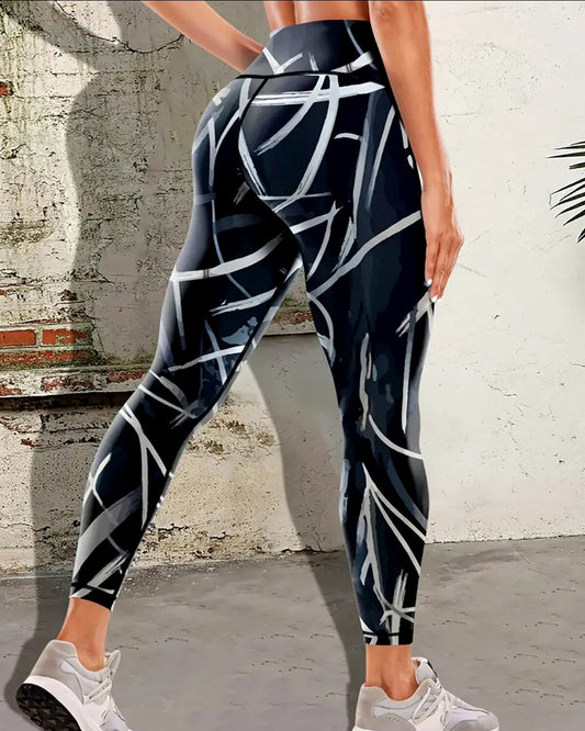 Phantom Strokes Leggings