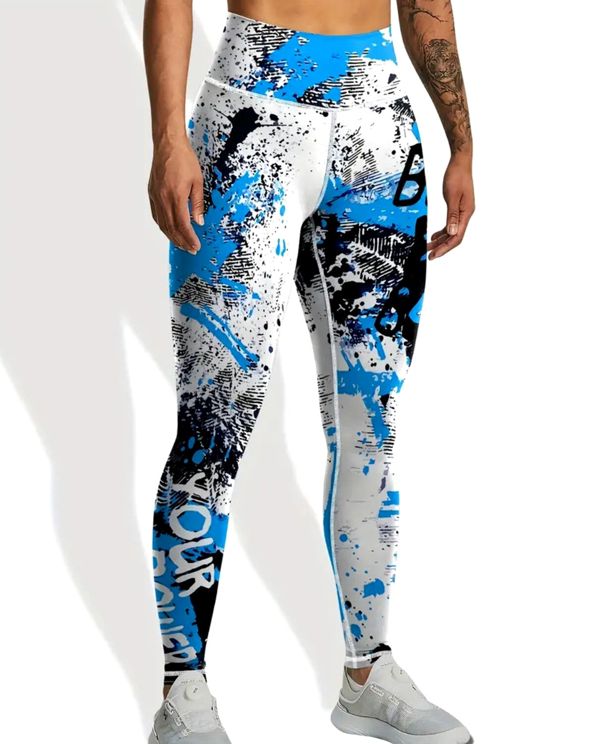 Power Up Leggings - Blue