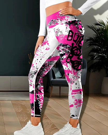 Power Up Leggings - Purple