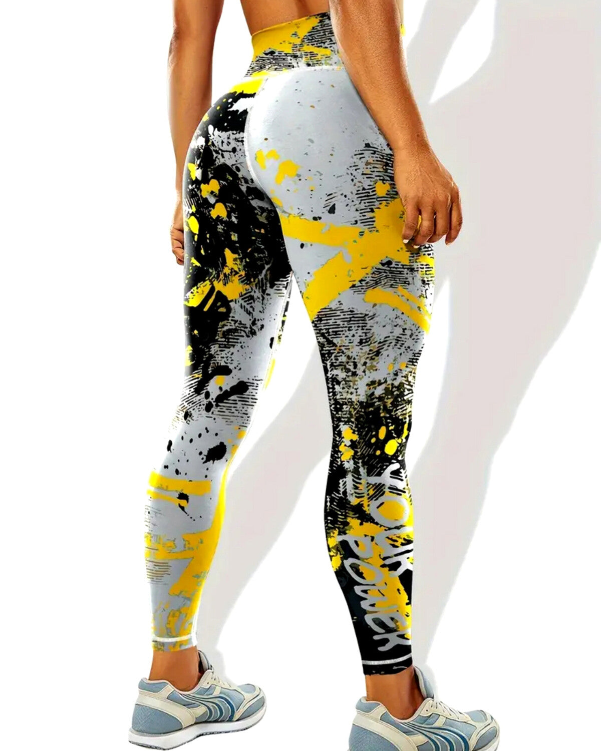 Power Up Leggings - Yellow