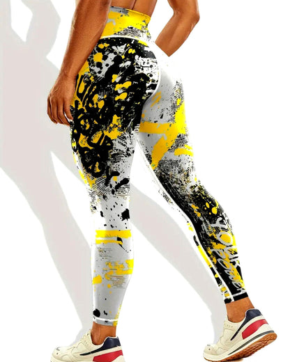 Power Up Leggings - Yellow