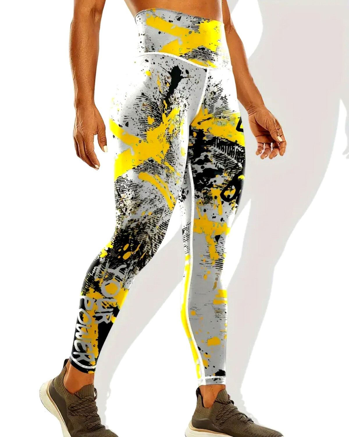 Power Up Leggings - Yellow