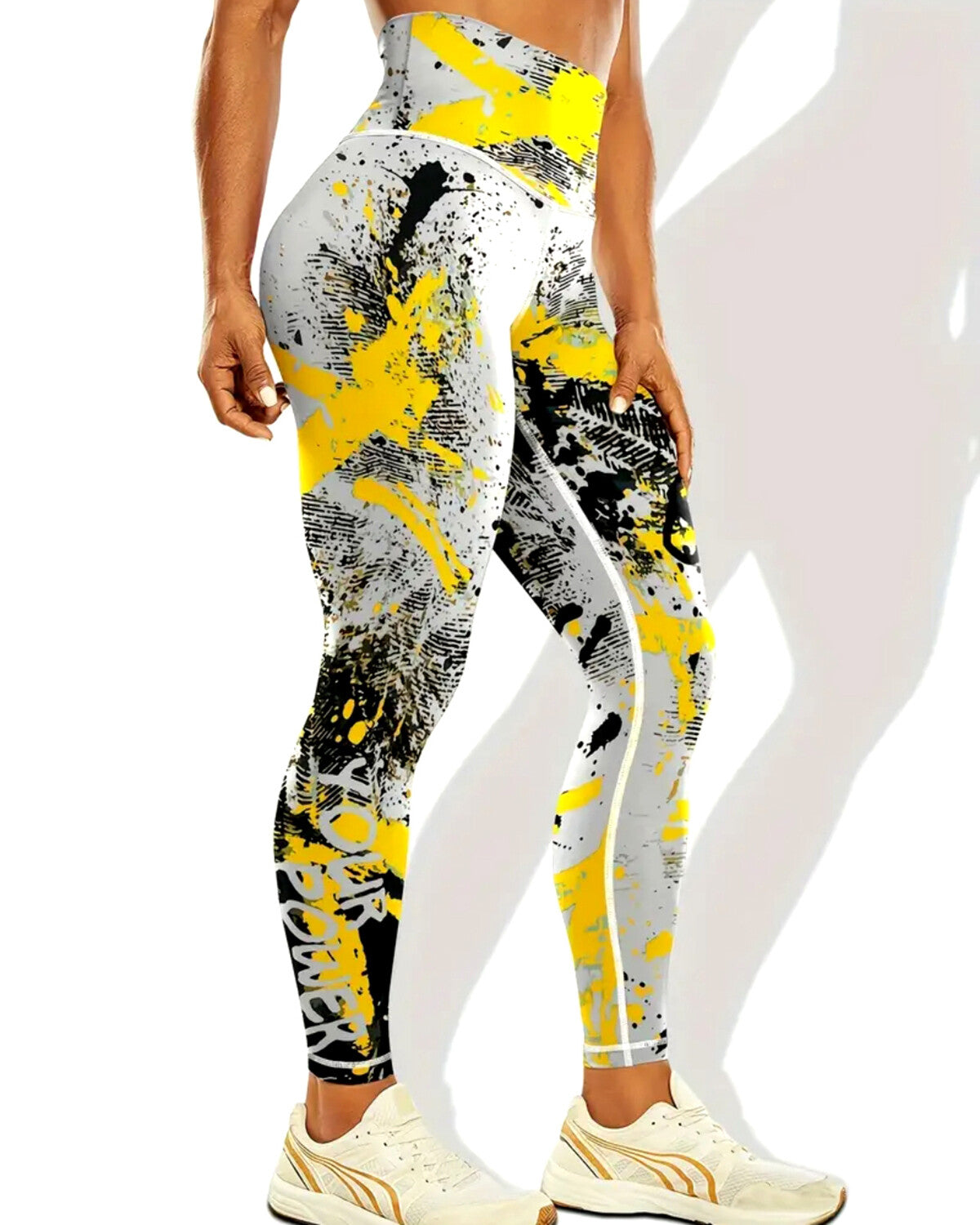 Power Up Leggings - Yellow