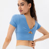 Raelyn Crop Top - Blue