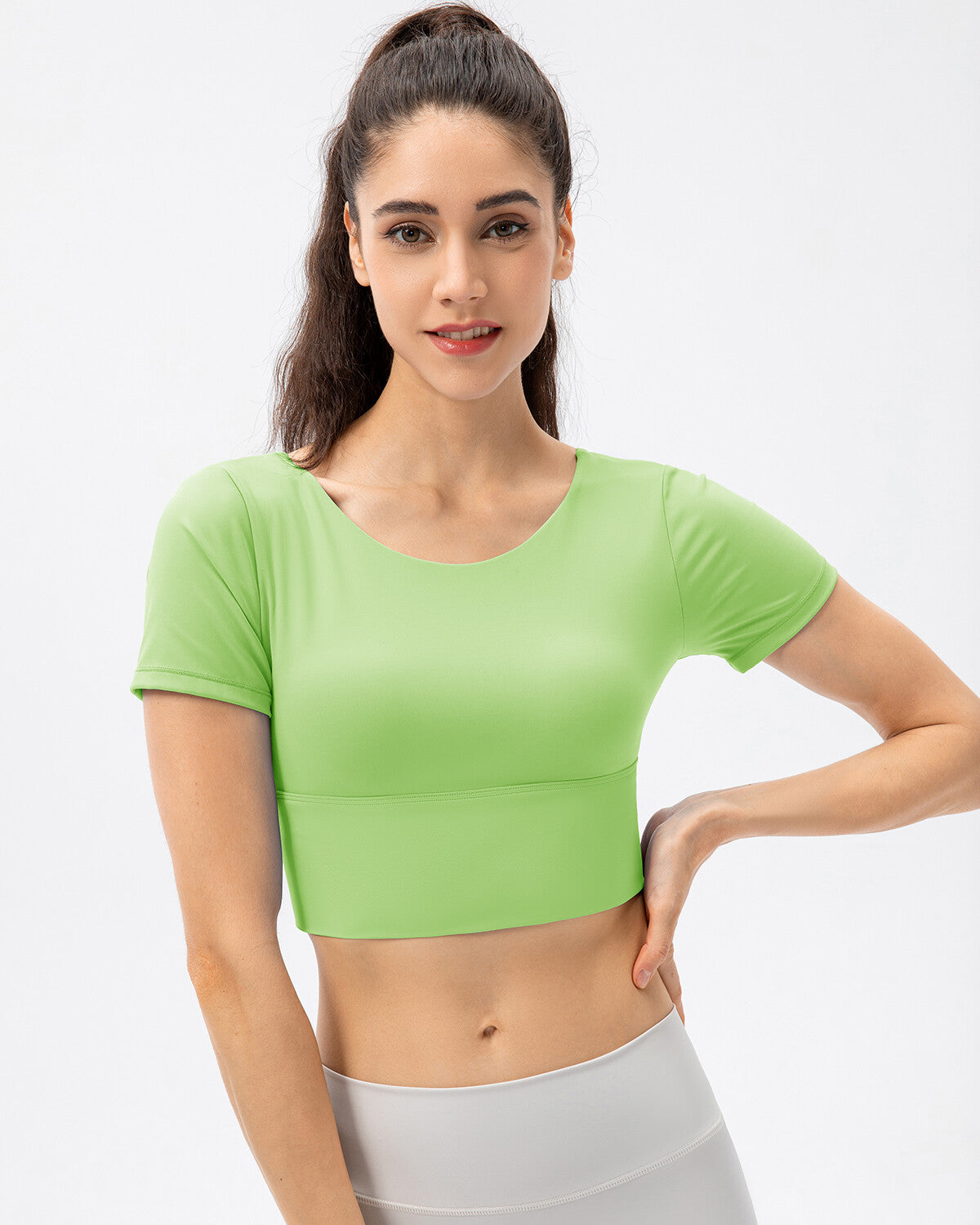 Raelyn Crop Top - Green