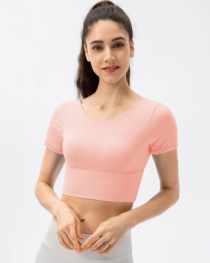 Raelyn Crop Top - Pink