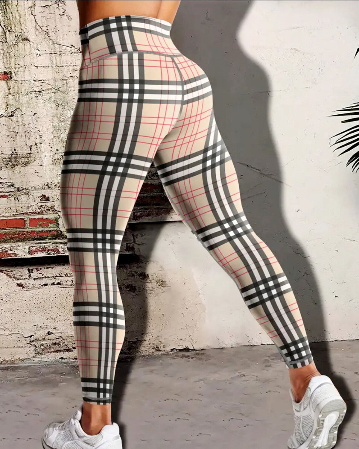 Remix Plaid Leggings - Maverick