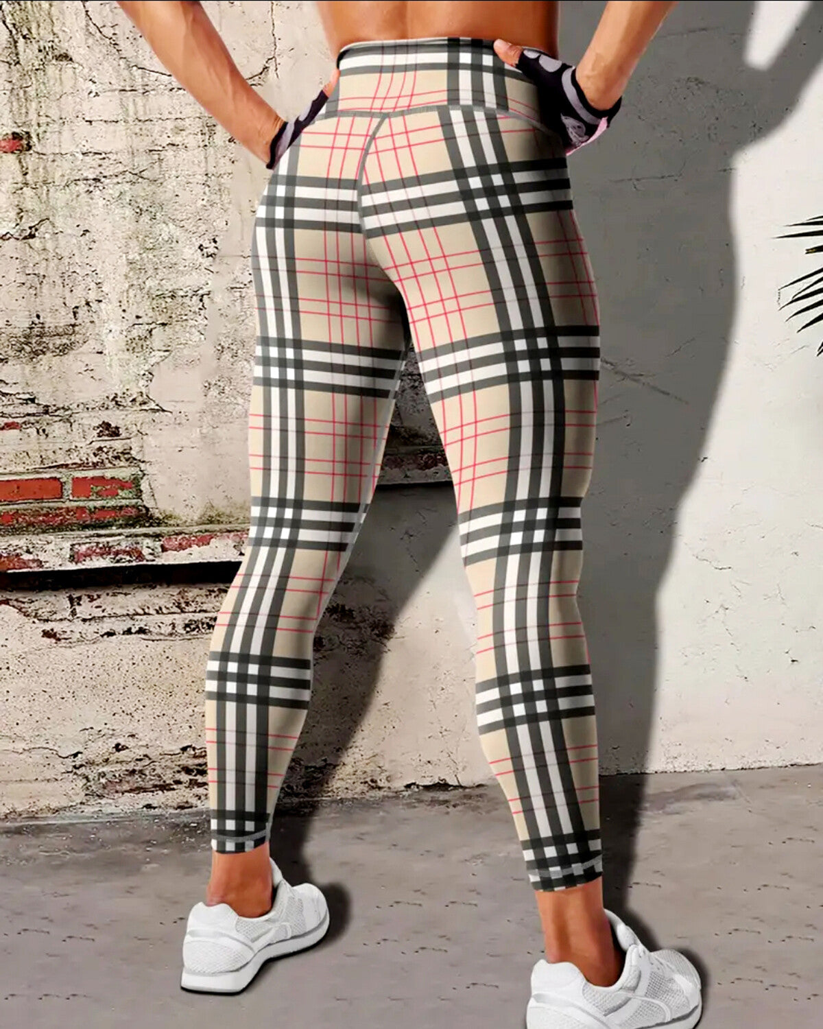 Remix Plaid Leggings - Maverick