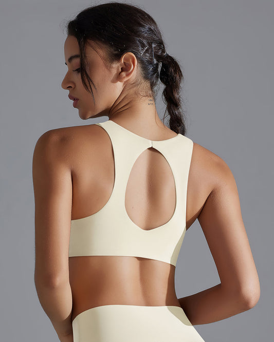 Rosalie Sports Bra - Beige