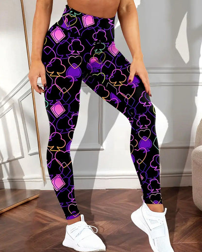 Royal Card Leggings